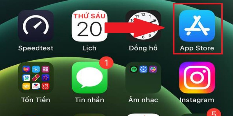 Cài đặt ứng dụng dành cho iOS
